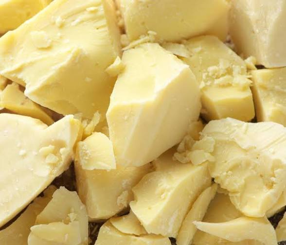 Raw shea butter blocks